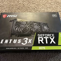 Msi Ventus 3x RTX 3070 8GB