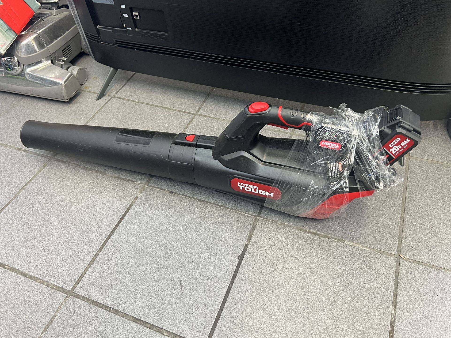 Hyper Tough 20v Max Leaf Blower Cordless With 4ah Battery And Charger