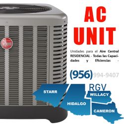 A/C Unidades Nuevas Aire Acondicionado Central