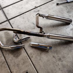 OEM Harley Davidson Milwaukee-Eight Touring Exhaust System - Complete