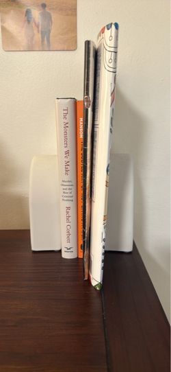 Cement bookends