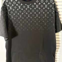 Louis Vuitton Black Gradient T Shirt Large