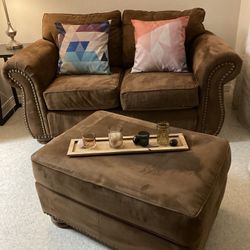 Love Seat Sofa And Accent Chair  