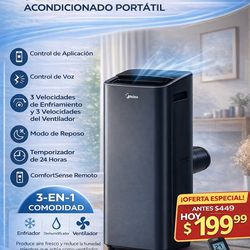 New🔥 Portable Air Conditioner – 12000 BTU  ✔