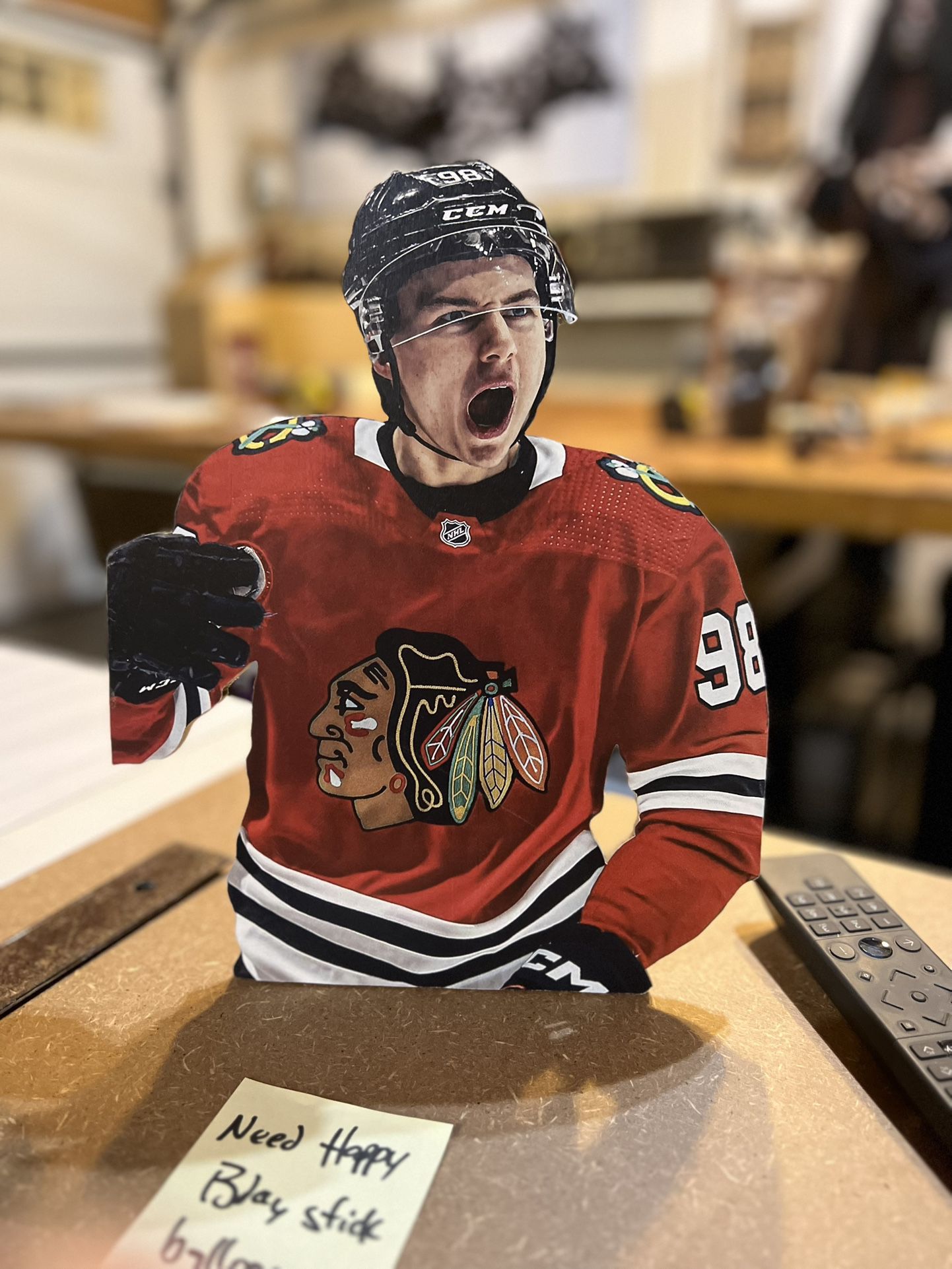 Connor Bedard - Wood Cut Out - Can Make Other Players - Different Sports Teams - Logos