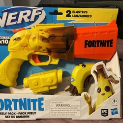 Fortnite Peely Pack Nerf Gun