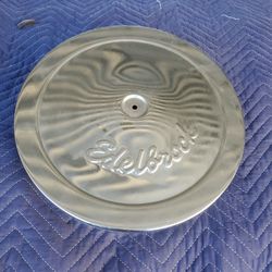 Edelbrock 4 Barrel Chrome Air Cleaner For V8 Engines Universal Chevy Ford Olds Buick Ect
