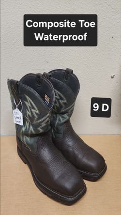 Ariat work boots sz 9 D  COMPOSITE TOE