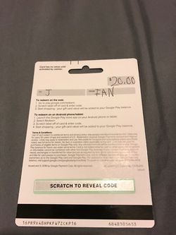 Google Play Gift Card For Sale In Hayward Ca Offerup