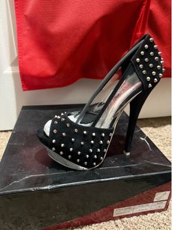 Sexy Platform Studded Heels