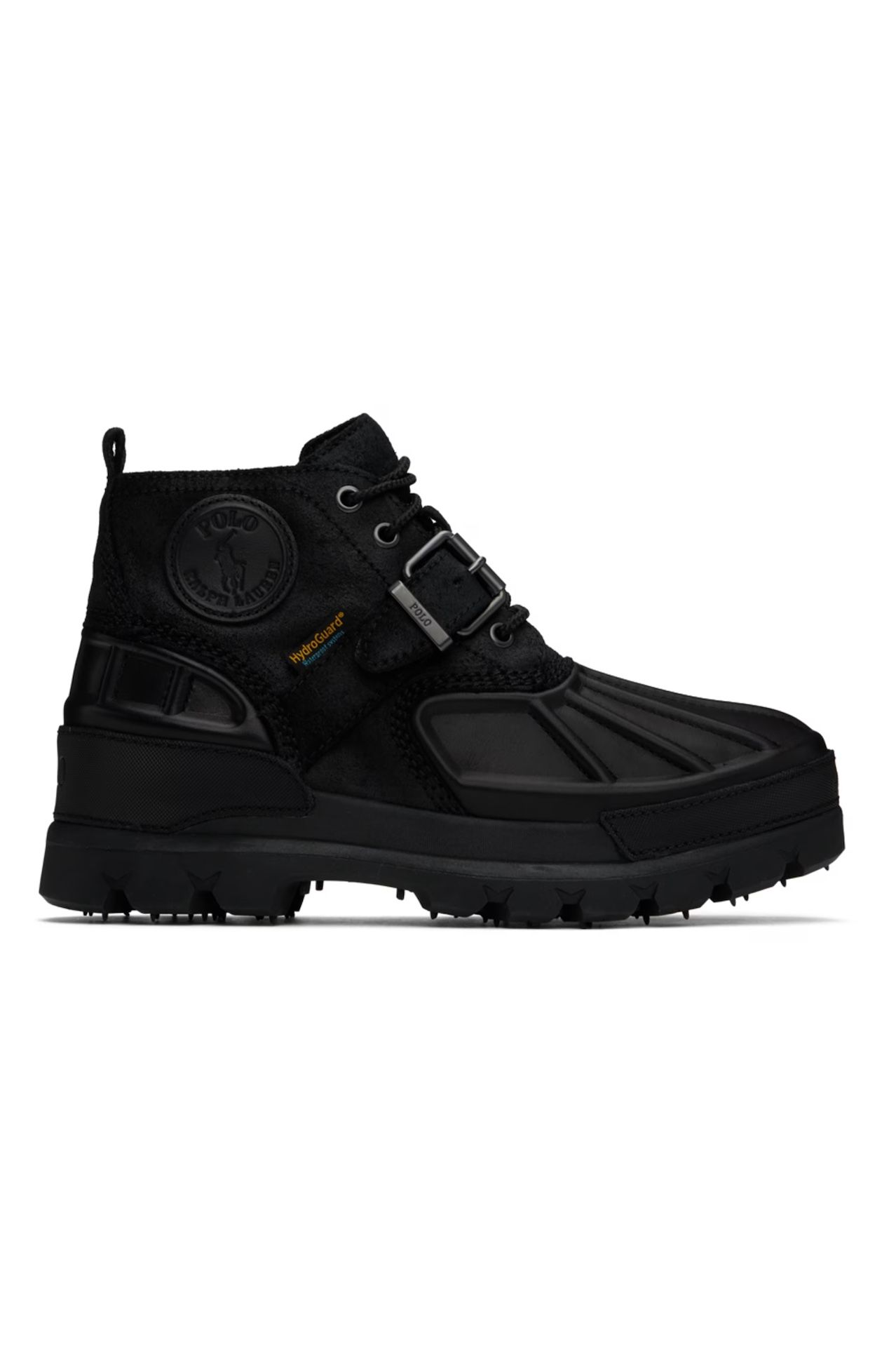 Polo Ralph Lauren Leather Black Boots - 7.5 Men