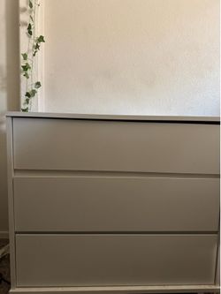 White dresser