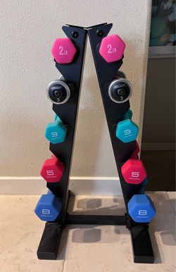 In San Marcos - weight stand with weights