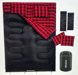 KingCamp XXL Double Size Queen 2 Person Sleeping Bag