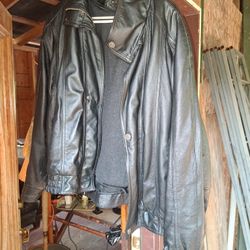 Leather Coat with Thinsulate Liner