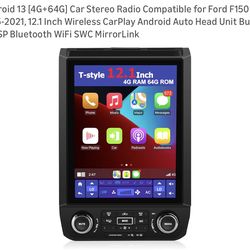 15-2020 F150 big screen android stereo