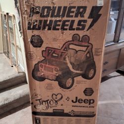 Fisher Price Power Wheels Jeep Wrangler Jojo Siwa Version 