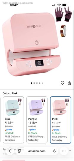 HTVRONT Pink Mug Heat Press Machine
