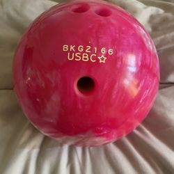 Tzone Pink Bowling Ball