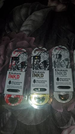 Skullcandy earphones(microphone and Remote)