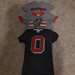 3 Homage Ohio State T-Shirts