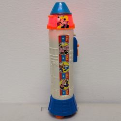 Vintage Light Up Mickey Rocketship 