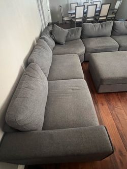 Sectional w/ottoman