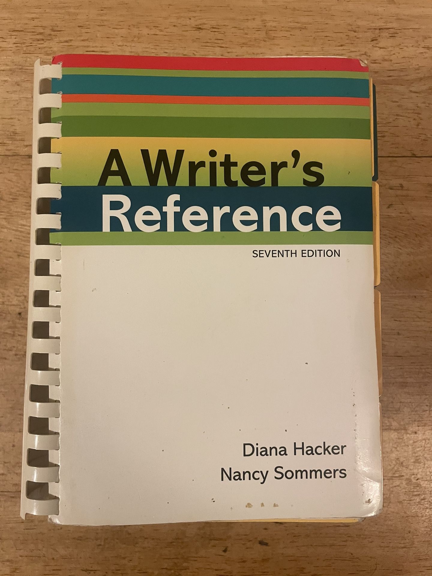 A Writers Reference 7th Edition