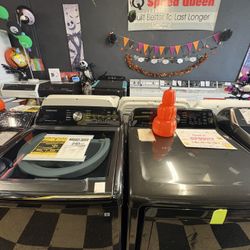 Samsung Top Load Washer And Gas Dryer 