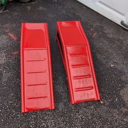 Pair Of Steel Car Ramp