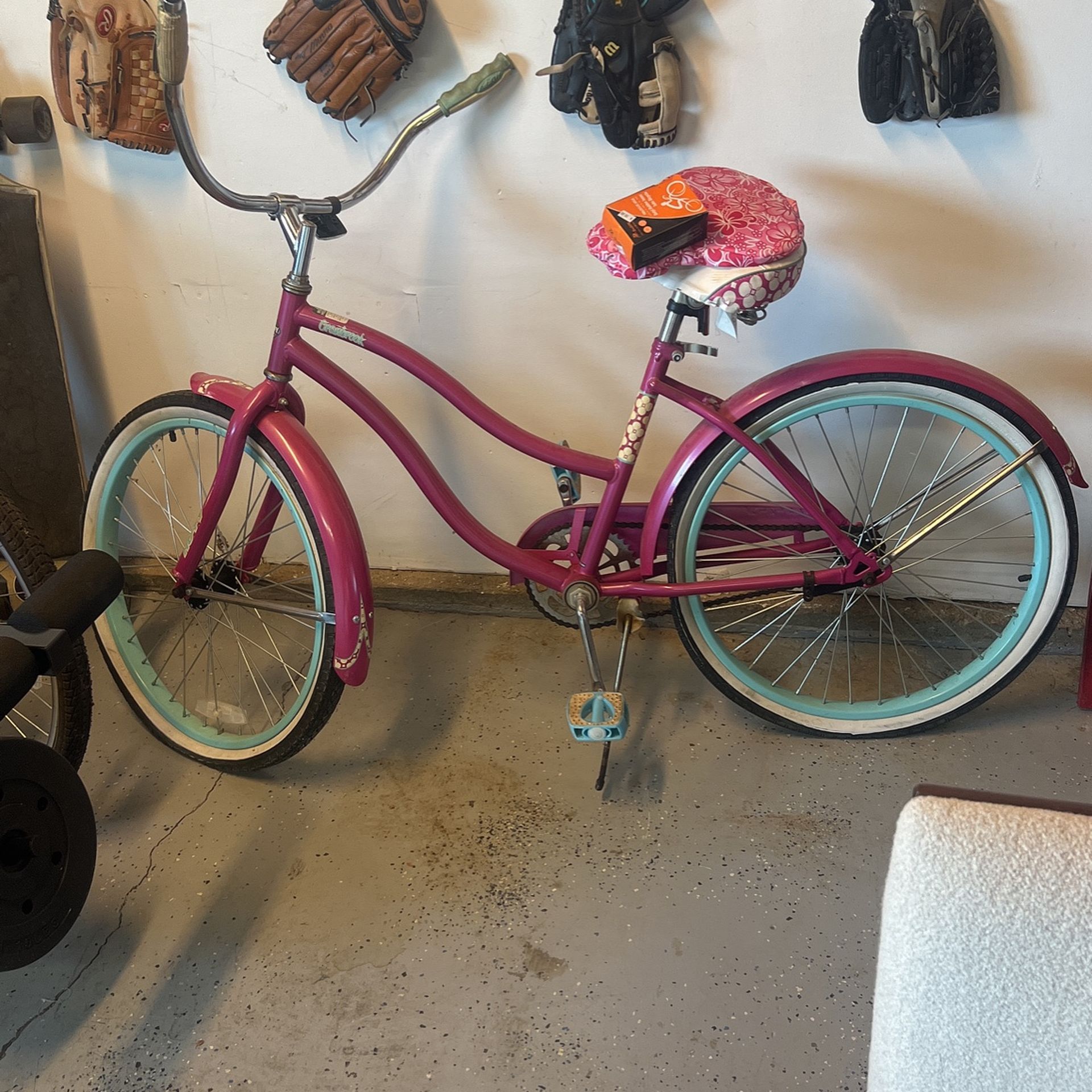 Pink Girls Bike