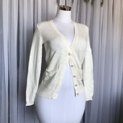 Madewell Button Up Cardigan With Pockets Size XS