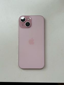 Pink iPhone 15