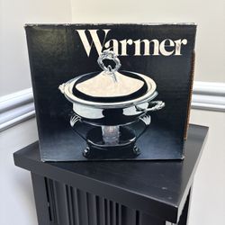 Vintage Leonard Silver Food Warmer No. 577 New In Box 