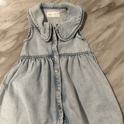 vestido zara de nińa taya 4 ańos 1 puesta 