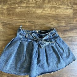 Cute Denim Skirt 