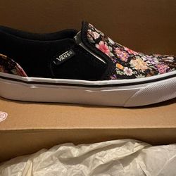Vans Asher Moody Floral Pink/black
