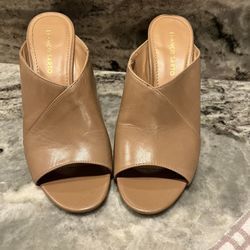Italian Leather Wedges Size 10