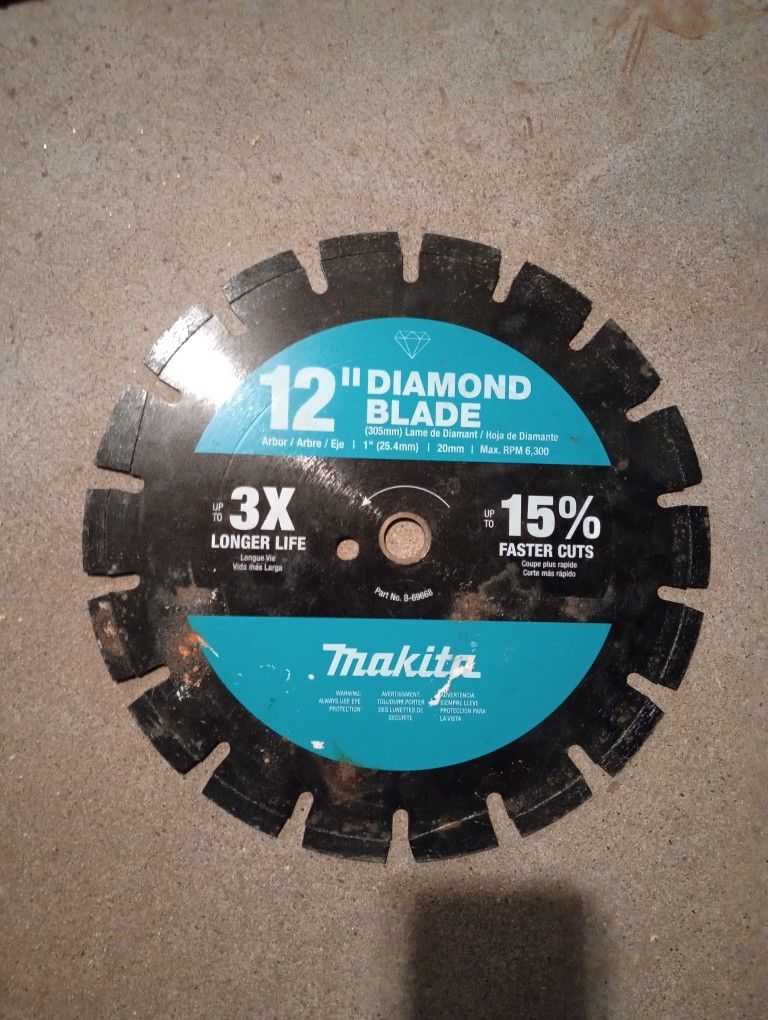 Makita 12 Inch Diamond Blade