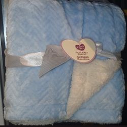 Baby Blue Blanket  Sale $8