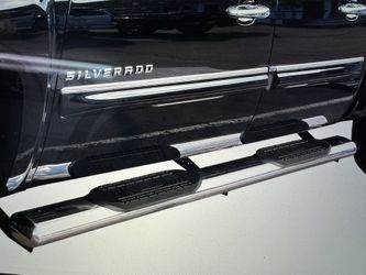 Side Steps For 2014-2018 Chevy Or Sierra Crew Cab Trucks Stainless Steel