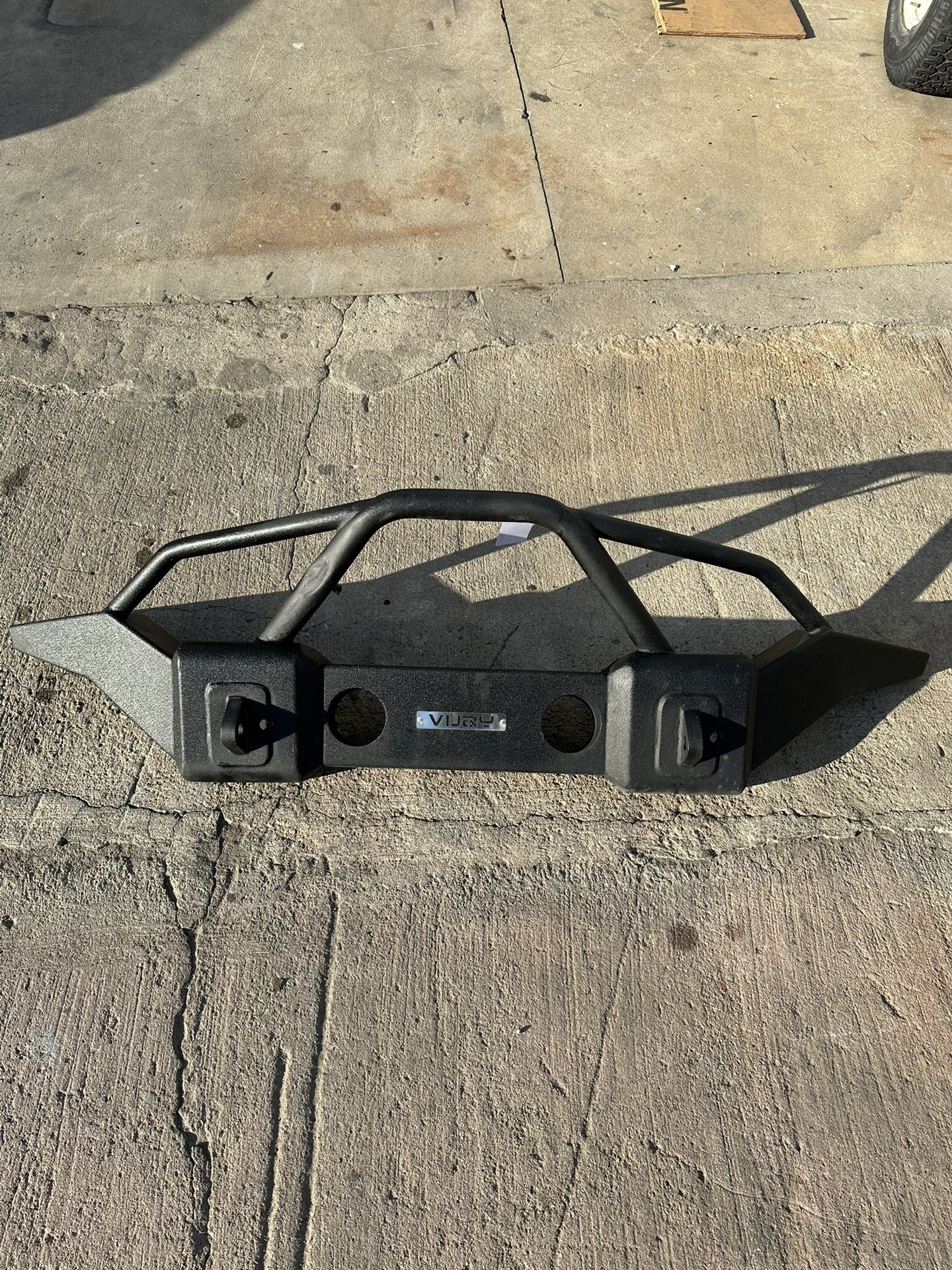 Jeep Wrangler JK Front Bumper Aftermarket Steel 07 Through 2018