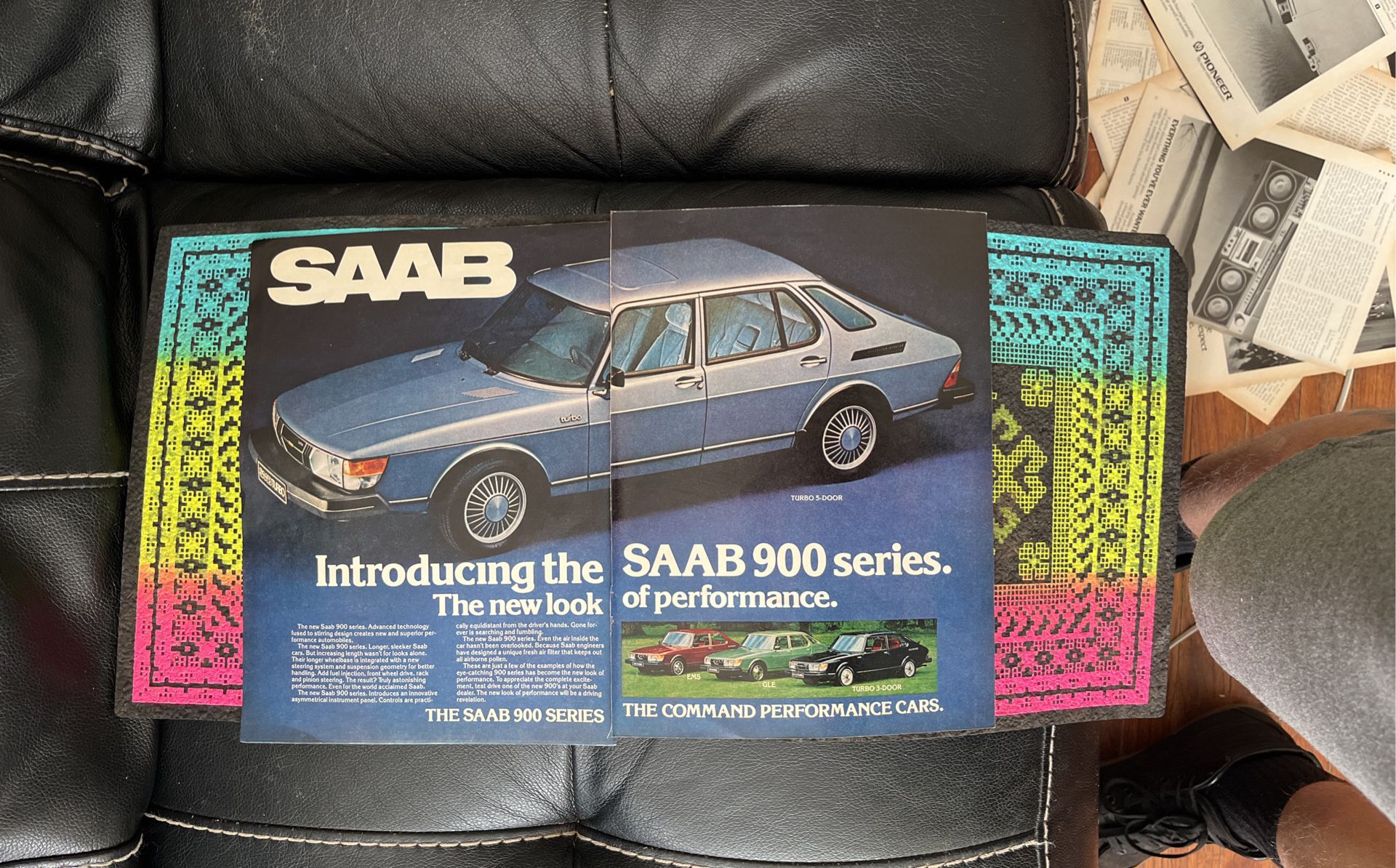 Saab 900 Turbo Vintage Advert