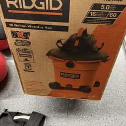 Rigid Wet/dry 16 Gallon Vacuum 