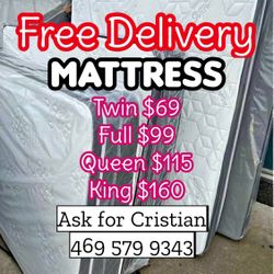 New Mattresses  Twin mattress Full mattress Queen mattress  King mattress  Colchones nuevos  Beds 