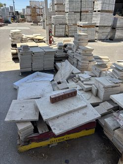 Travertine random sizes