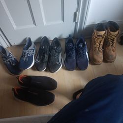 Slightly used box of shoes