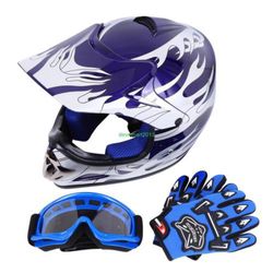 DOT Safety Standard Full Face Motocross Helmet Dirt Bike ATV Motocross S M L