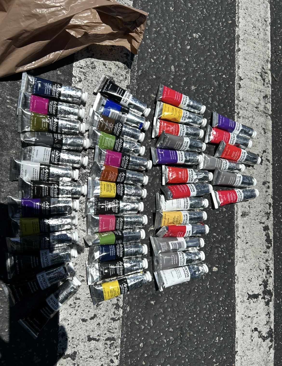 Brand New Oil Paint And Water Mixable Paint