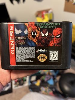 Spider-Man And Venom Separation Anxiety Sega Genesis